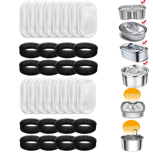 Filterpaket 16-pack för Kattfontän
