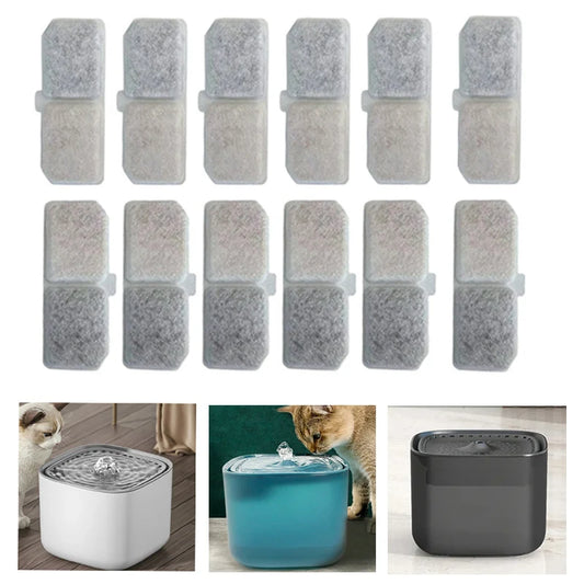 Filterpaket 12-pack för Kattfontän