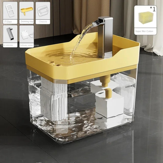 GoldenFlow™ Kattfontän 1.5L