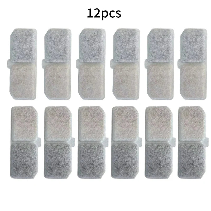 Filterpaket 12-pack för Kattfontän