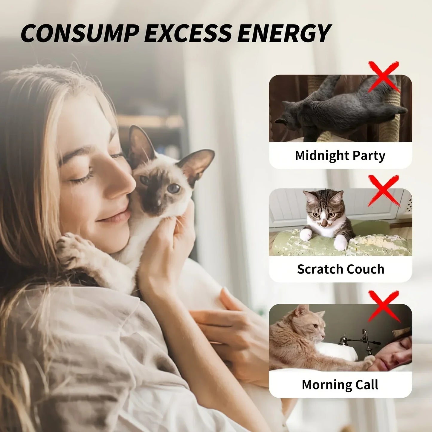 Prinsens Choice Teleskopisk Kattvippa Pro